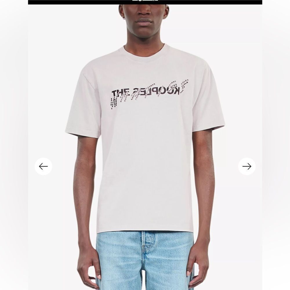 THE KOOPLES What is? studded-print cotton T-shirt NWT